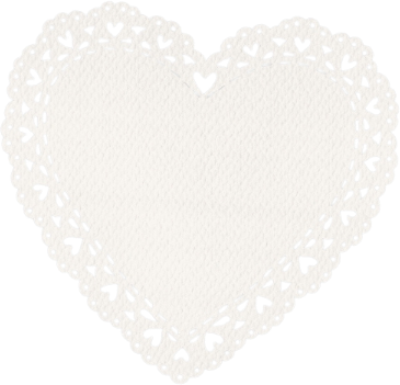 Heart Doily